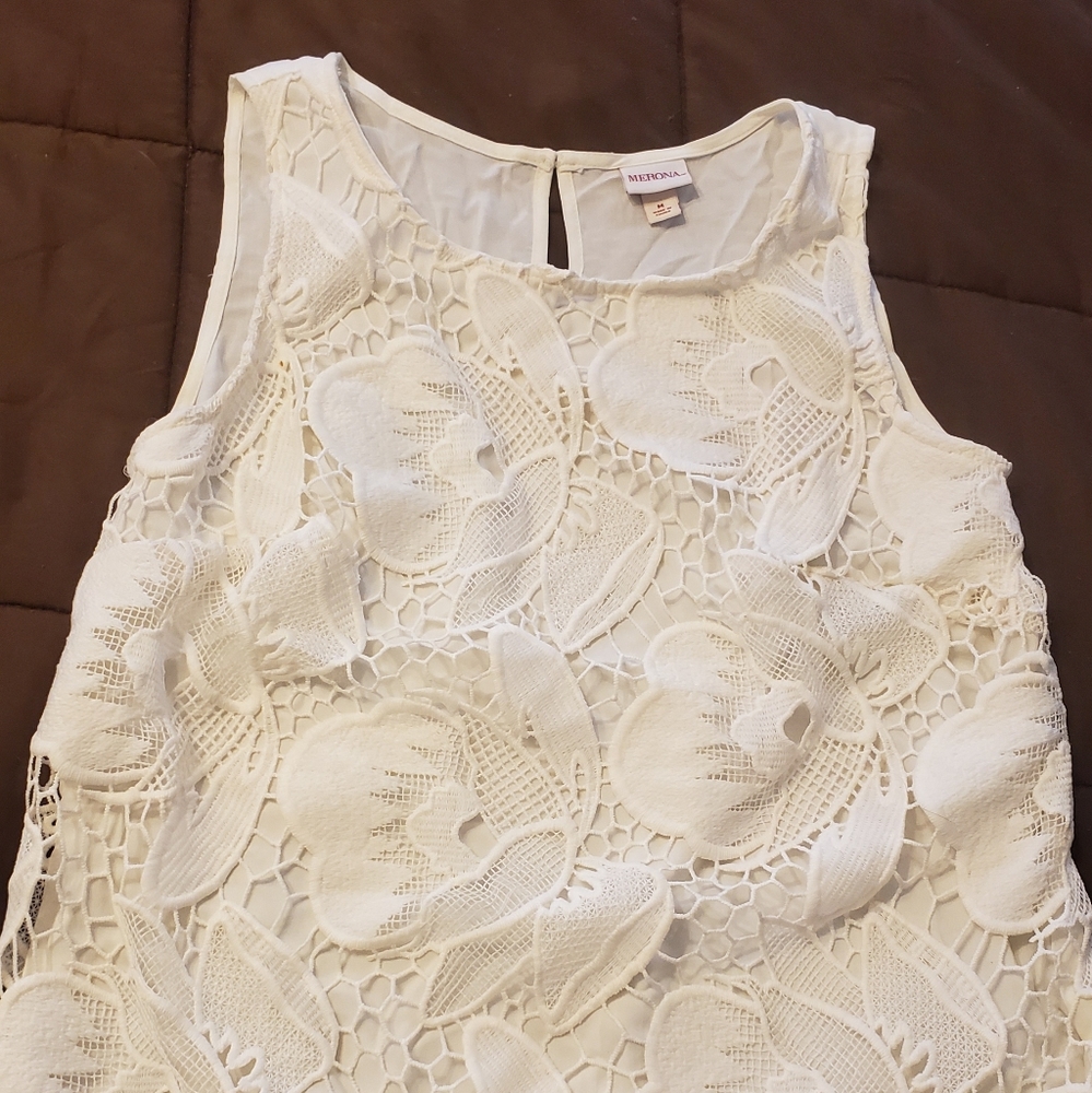 Cream blouse